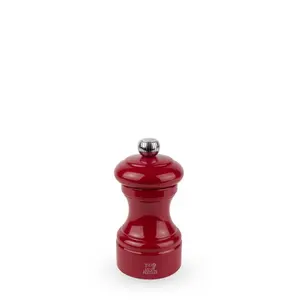 Karaca Moulin à sel Bistro rouge passion 10cm - Peugeot - Rouge - Bois pas cher