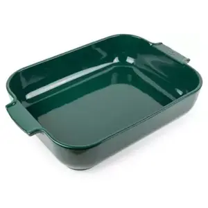 Comparateur de prix : Appolia Plat four céramique rectangle vert forêt 40 cm - 15.75in Peugeot