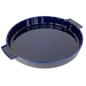 Comparateur de prix : Peugeot Appolia Moule à tarte céramique bleu profond diamètre 30 cm - 12' TU