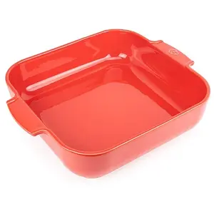 Comparateur de prix : Peugeot - Appolia Plat four céramique carré rouge 36 cm - 14'