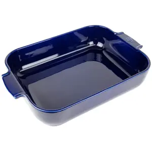 Comparateur de prix : Peugeot - Plat four céramique rectangle bleu profond 40 cm - 16'