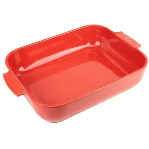 Comparateur de prix : Plat à four rectangulaire Appolia céramique rouge 40 cm Peugeot