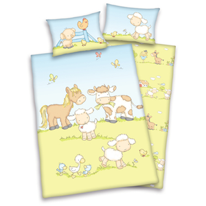 Herding babybest® Parure de lit enfant ferme 100x135 cm pas cher