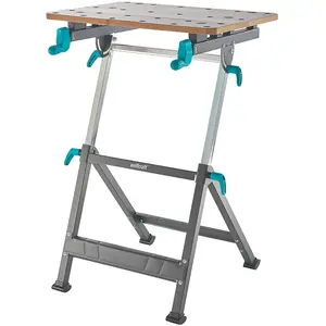 Etabli de serrage WOLFCRAFT 6870000 MASTER 650 ERGO - Hauteur réglable