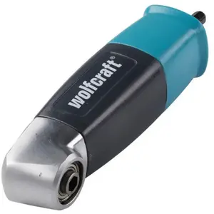 Renvoi d'Angle Compact - wolfcraft - pour Percer et Visser à 90° - 4688000 pas cher