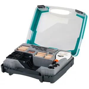 Comparateur de prix : wolfcraft Ensemble universel de chevilles en bois 4645000 TU