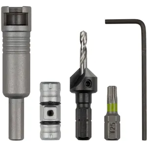 Wolfcraft wolfcraft Kit de démarrage pour embout à bascule 5 pcs pas cher