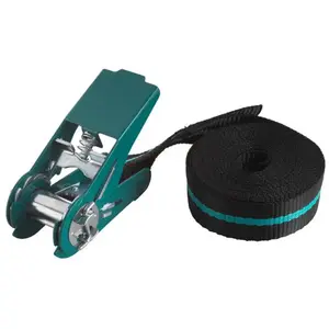 Comparateur de prix : Wolfcraft - Sangle de serrage simple 90 daN 3418000 (l x l) 4 m x 25 mm