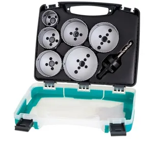 Wolfcraft Coffret électricité 6 trépans WOLFCRAFT 5423000 Ø40 à 86 mm pas cher