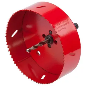 Comparateur de prix : Wolfcraft Scie cloche Perceuse pour Verre Carrelage Granit Marbre 127 mm Rouge