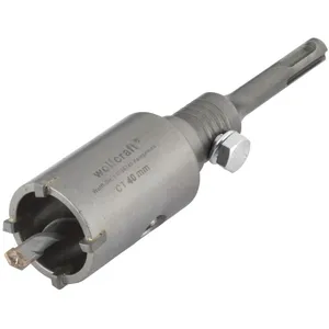Comparateur de prix : Wolfcraft - Trépan béton SDS-plus prêts à l'emploi ø 40 mm - 5480000