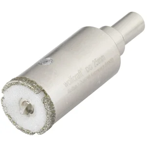 Comparateur de prix : Wolfcraft Trépan diamant Ceramic WOLFCRAFT 5924000 Ø25 mm queue Ø10 mm