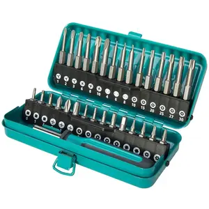 Comparateur de prix : Coffret d’embouts Safety pour vis de sécurité, 31 pièces WOLFCRAFT