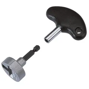 WOLFCRAFT Tournepiton pour crochet + porte-Embout pas cher