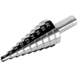 Comparateur de prix : Wolfcraft Foret étagé HSS WOLFCRAFT 2585000 Øde 8 à 35 mm - queue Ø10 mm