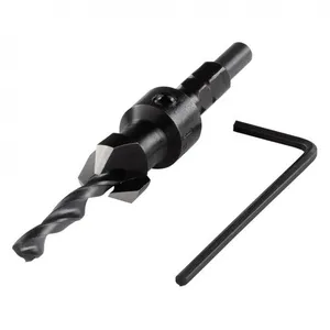 Comparateur de prix : Wolfcraft Foret d'amorçage avec fraisoir Ø 4,5 - 12 mm Wolfcraft