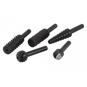 Comparateur de prix : wolfcraft Ensemble râpe rotative et fraise Acier 5 pcs 2540000