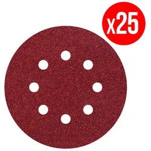 Comparateur de prix : wolfcraft 2251100 Disques auto-agrippants Grain 120 Diamètre 125 mm Lot de 25