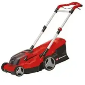 Comparateur de prix : Einhell Tondeuse à Gazon sans Fil gp-cm 36/450 Kit Power X-Change (36 v, Largeur de Coupe 38 cm, 450 m², Moteur sans Charbon, Fonction Mulching, bac