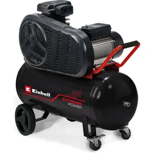 Einhell Compresseur TE-AC 400/90/10 - Réservoir 90 litres - jusqu'à 10 bar TU pas cher