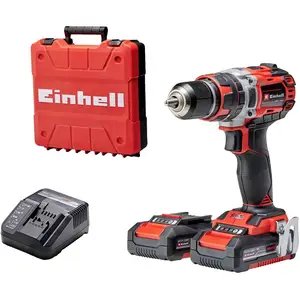 Comparateur de prix : Einhell TE-CD 18/50 Li-i BL 1800 tr/min 2,35 kg Noir, Rouge