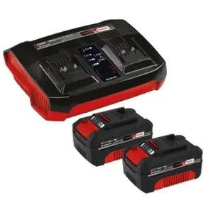 Comparateur de prix : Einhell Einhell PXC-Starter-Kit 2x 4,0Ah et Twincharger Kit - 4512112