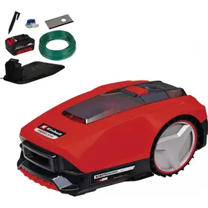 Einhell Robot de tonte FREELEXO 550 18V 3 Ah Power X-Change Batterie C... pas cher