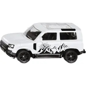 Siku Land Rover Defender 90 (weiss/schwarz) pas cher