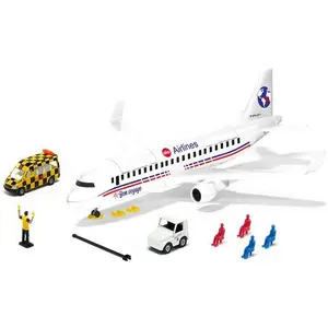 Avion de ligne avec accessoires Siku pas cher
