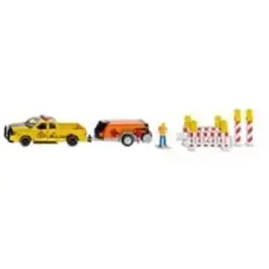 Comparateur de prix : SIKU - RAM 1500 avec remorque compresseur - Enfant garçon - Jaune