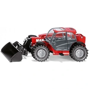 Chariot télescopique Manitou MLT 840 - SIKU - échelle 1/32 - Rouge, Gris et Noir pas cher