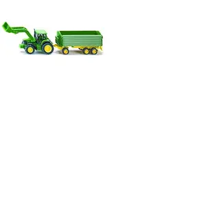 Comparateur de prix : SIKU JOHN DEERE avec chargeur et remorque 3 essieux Si 