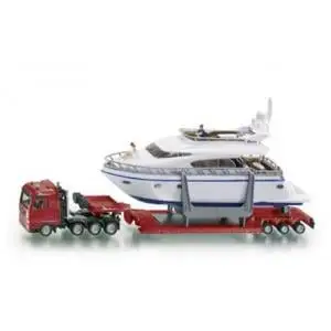 Siku 1849 MAN camion transport lourd avec yacht - Siku 1849 pas cher