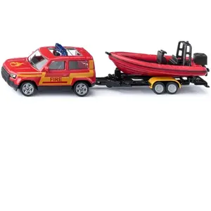 SIKU Blister - Land Rover avec bateau pas cher