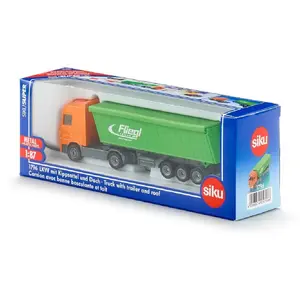 Comparateur de prix : Siku camion Mercedes-Benz kiptrailer orange / vert (1796)