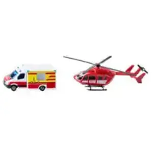 Siku 1748 Ambulance et hélicoptère Mercedes Benz - Siku 1748