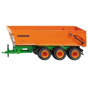 Siku Joskin Trans-Space jaune / vert kiptrailer (2892) pas cher