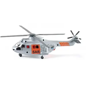 SIKU - Hélicoptère de transport - Enfant garçon - Échelle 1:50 - Gris et Orange pas cher