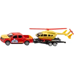 Siku Nissan Navara mit Helikopter pas cher