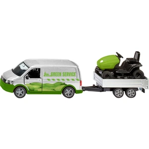 Siku VW T6 mit Rasentraktor pas cher