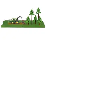 Siku foresterie John Deere set 54 cm acier vert 17 pièces (5605) pas cher