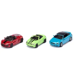 Comparateur de prix : SIKU set cadeau convertible 17 cm acier rouge/bleu/vert 3-pièces (6314)