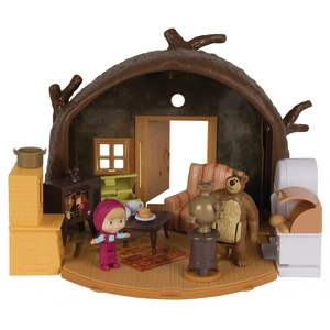 Smoby Playset Simba Masha et Michka Hutte de Michka pas cher