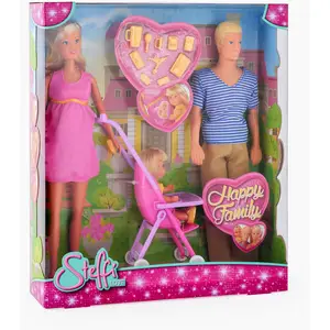 Comparateur de prix : Smoby SIMBA Steffi Love Famille Heureuse + Accessoires TU