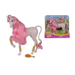 Jouet - SIMBA - Licorne Lyria de Mia and Me - Blanc - 3 ans et plus pas cher