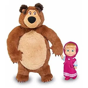 Set Simba Peluche di Masha e Orso 109301072 pas cher