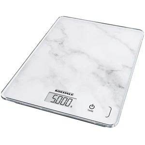 Soehnle - balance de cuisine électronique 5kg-1g blanc - 0861516 TU pas cher