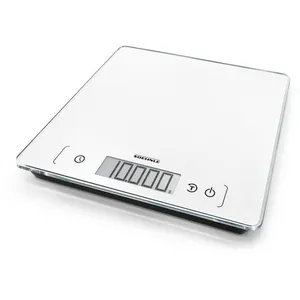 Comparateur de prix : Balance de cuisine électronique 10kg-1g blanc - 0861505 - SOEHNLE