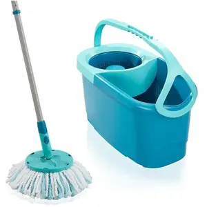 Leifheit - Nettoyage - Set balai à franges Clean Twist Disc Mop Ergo 52101 pas cher