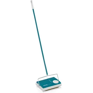 Leifheit Balayeuse pour tapis Regulus turquoise et blanc 11700 TU pas cher
